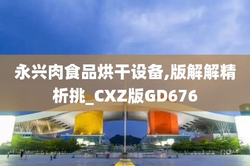 永兴肉食品烘干设备,版解解精析挑_CXZ版GD676