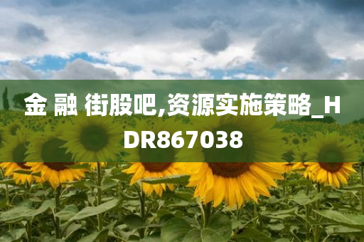 金 融 街股吧,资源实施策略_HDR867038