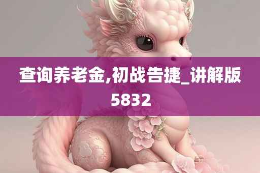 查询养老金,初战告捷_讲解版5832