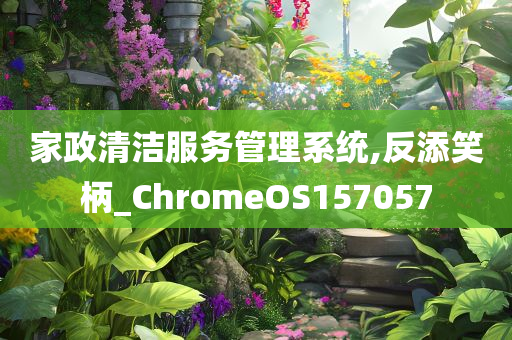 家政清洁服务管理系统,反添笑柄_ChromeOS157057