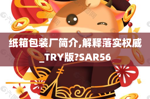 纸箱包装厂简介,解释落实权威_TRY版?SAR56