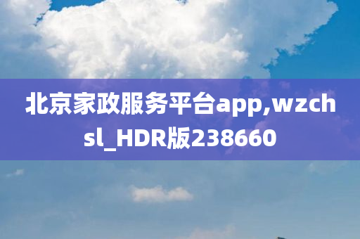 北京家政服务平台app,wzchsl_HDR版238660