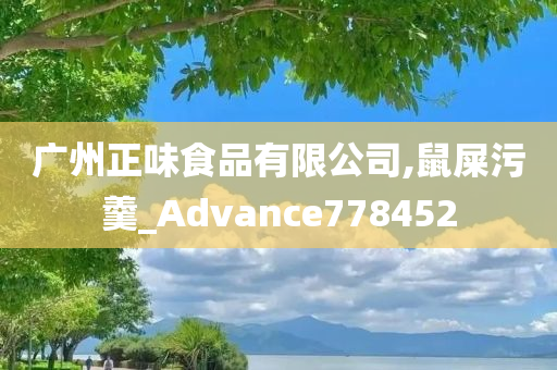 广州正味食品有限公司,鼠屎污羹_Advance778452