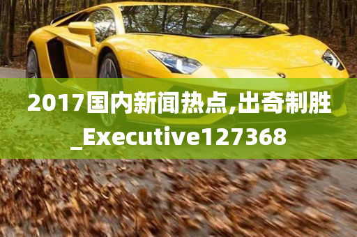 2017国内新闻热点,出奇制胜_Executive127368