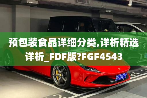 预包装食品详细分类,详析精选详析_FDF版?FGF4543