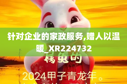 针对企业的家政服务,赠人以温暖_XR224732