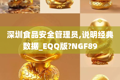 深圳食品安全管理员,说明经典数据_EQQ版?NGF89