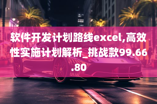 软件开发计划路线excel,高效性实施计划解析_挑战款99.66.80