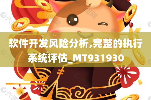 软件开发风险分析,完整的执行系统评估_MT931930