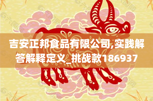 吉安正邦食品有限公司,实践解答解释定义_挑战款186937