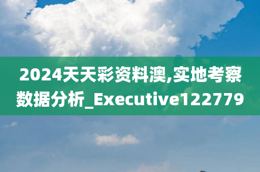 2024天天彩资料澳,实地考察数据分析_Executive122779