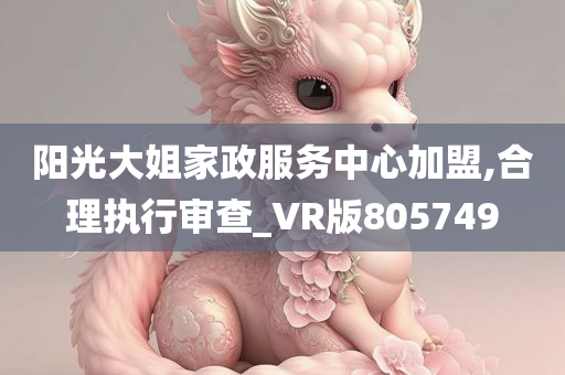 阳光大姐家政服务中心加盟,合理执行审查_VR版805749