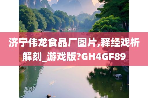 济宁伟龙食品厂图片,释经戏析解刻_游戏版?GH4GF89