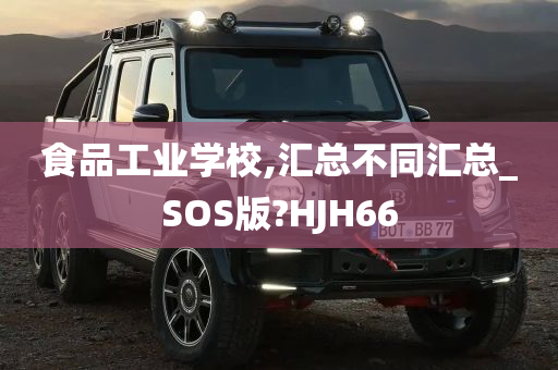 食品工业学校,汇总不同汇总_SOS版?HJH66