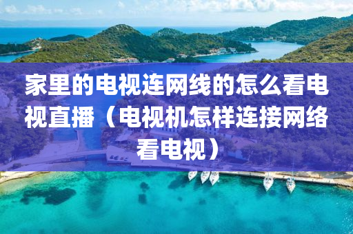 家里的电视连网线的怎么看电视直播（电视机怎样连接网络看电视）