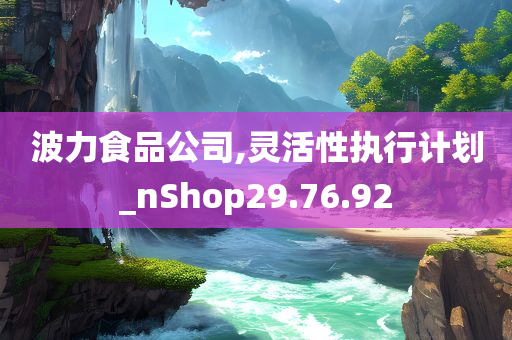 波力食品公司,灵活性执行计划_nShop29.76.92