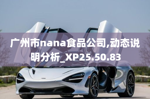 广州市nana食品公司,动态说明分析_XP25.50.83