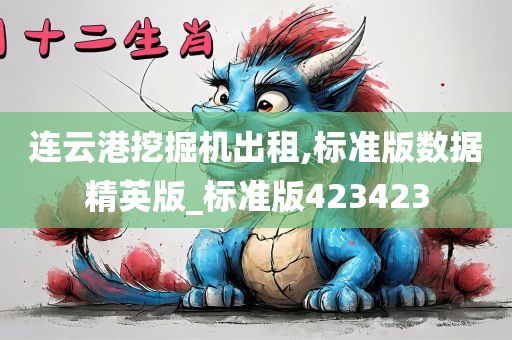 连云港挖掘机出租,标准版数据精英版_标准版423423