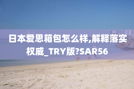 日本爱思箱包怎么样,解释落实权威_TRY版?SAR56