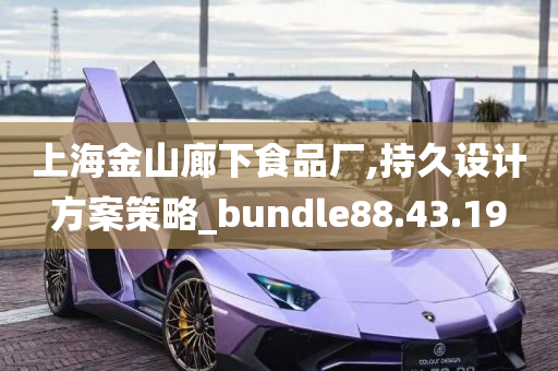 上海金山廊下食品厂,持久设计方案策略_bundle88.43.19