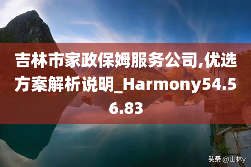 吉林市家政保姆服务公司,优选方案解析说明_Harmony54.56.83