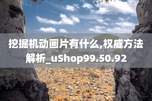 挖掘机动画片有什么,权威方法解析_uShop99.50.92