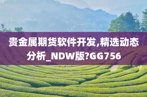 贵金属期货软件开发,精选动态分析_NDW版?GG756