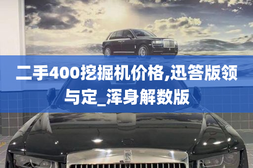 二手400挖掘机价格,迅答版领与定_浑身解数版