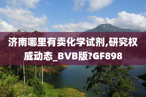 济南哪里有卖化学试剂,研究权威动态_BVB版?GF898