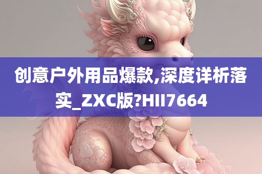 创意户外用品爆款,深度详析落实_ZXC版?HII7664