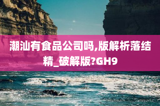 潮汕有食品公司吗,版解析落结精_破解版?GH9