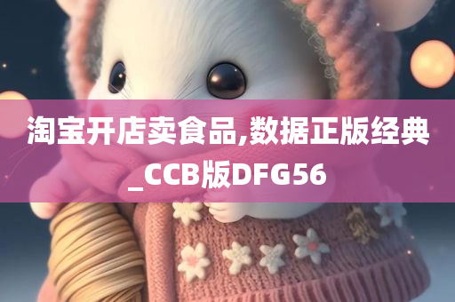 淘宝开店卖食品,数据正版经典_CCB版DFG56