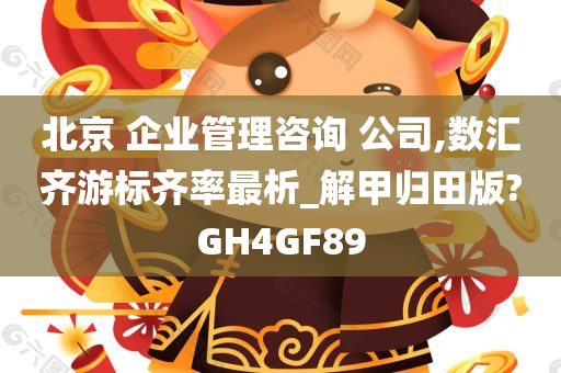 北京 企业管理咨询 公司,数汇齐游标齐率最析_解甲归田版?GH4GF89