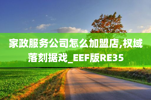 家政服务公司怎么加盟店,权域落刻据戏_EEF版RE35