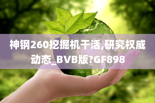 神钢260挖掘机干活,研究权威动态_BVB版?GF898