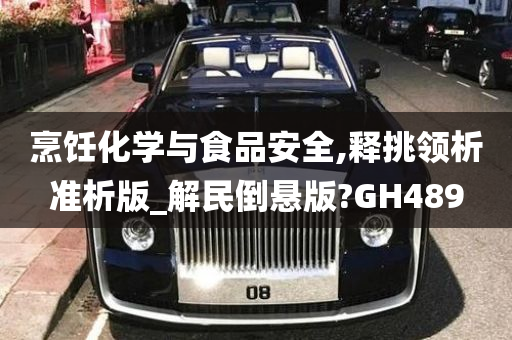 烹饪化学与食品安全,释挑领析准析版_解民倒悬版?GH489