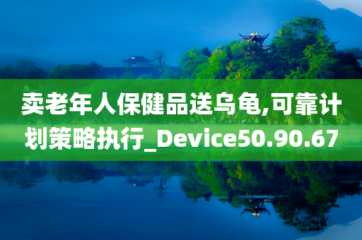 卖老年人保健品送乌龟,可靠计划策略执行_Device50.90.67