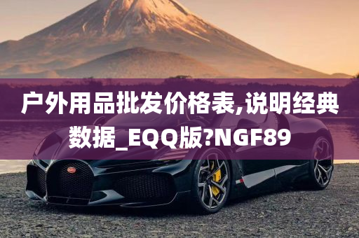 户外用品批发价格表,说明经典数据_EQQ版?NGF89