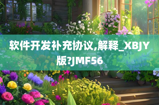 软件开发补充协议,解释_XBJY版?JMF56