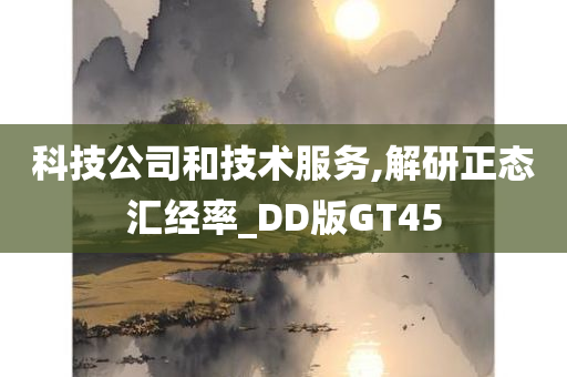 科技公司和技术服务,解研正态汇经率_DD版GT45