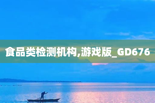 食品类检测机构,游戏版_GD676