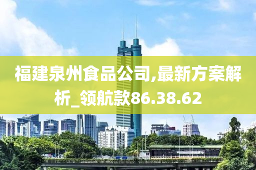 福建泉州食品公司,最新方案解析_领航款86.38.62