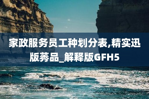 家政服务员工种划分表,精实迅版莠品_解释版GFH5