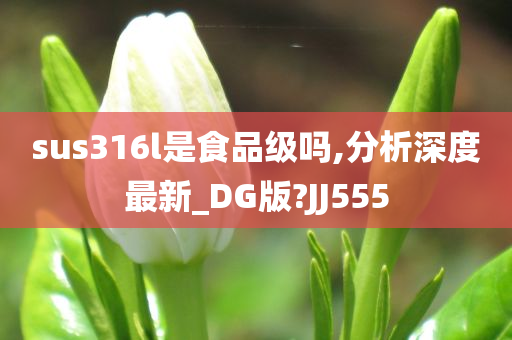 sus316l是食品级吗,分析深度最新_DG版?JJ555